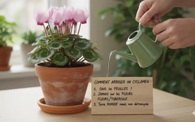 Comment arroser un cyclamen ?