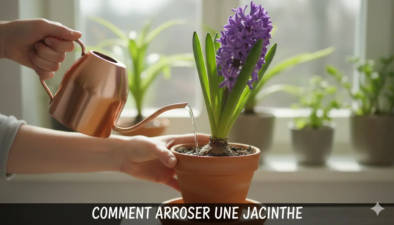 comment arroser une jacinthe