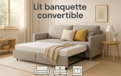 Faire le choix du lit banquette : conjuguer confort et praticité au quotidien