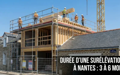 Combien de temps dure une surélévation de maison à Nantes ?