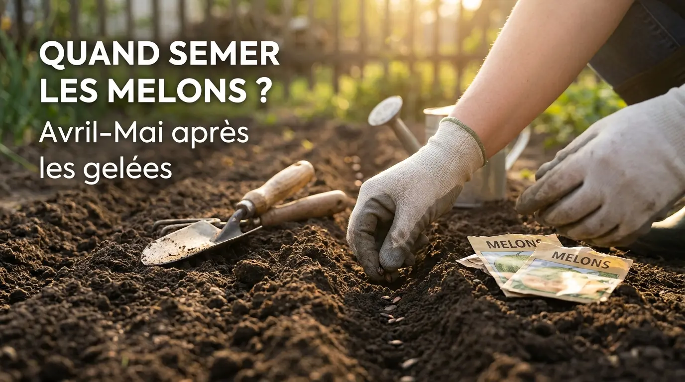Quand semer les melons pour une récolte sucrée dès l&rsquo;été ?