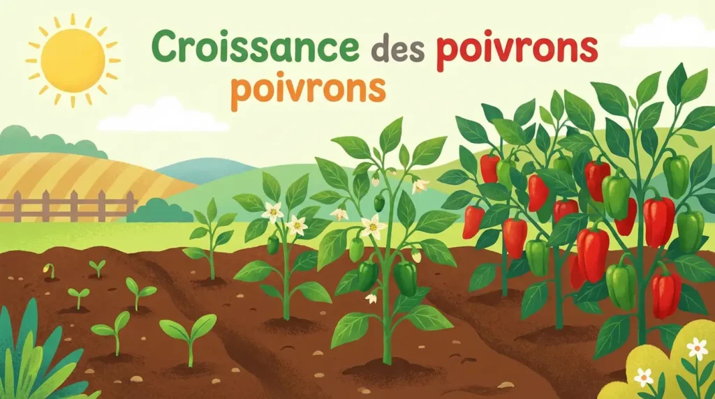 réussir le semis des poivrons