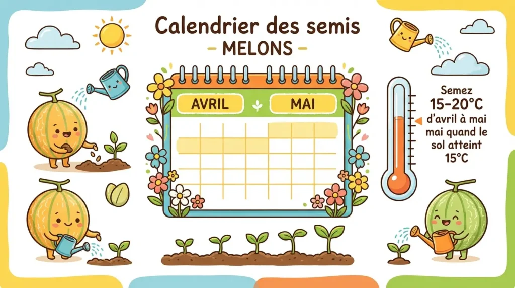 semer les melons