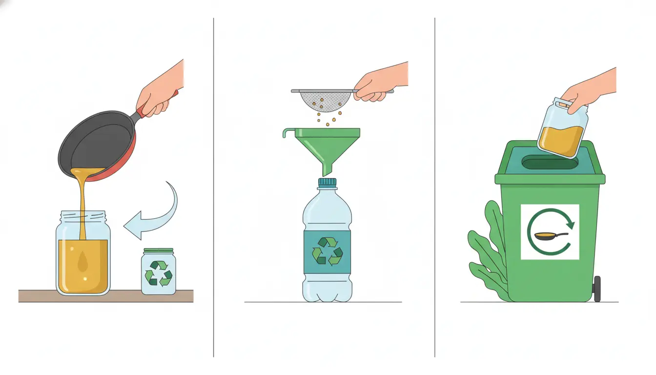 Où jeter l&rsquo;huile de friture ?