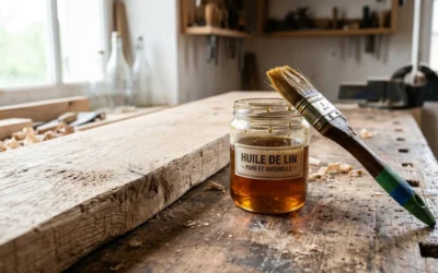 Comment utilise l&rsquo;huile de lin sur le bois ?