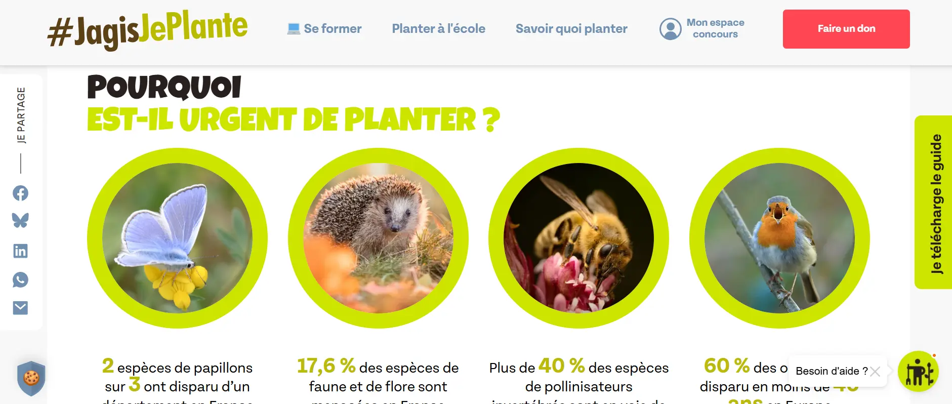 j'agis je plante