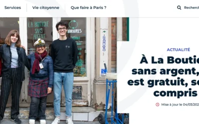 Que vaut La boutique sans argent à Paris ?