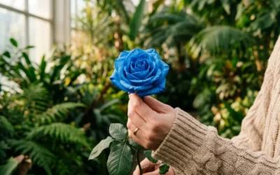 La signification des roses bleues