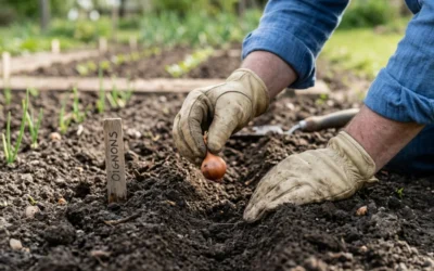 Comment planter des oignons au jardin