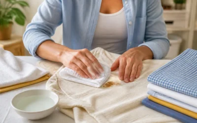 Prévenir les taches sur les textiles au quotidien